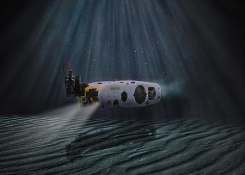 Sea Wasp is a small and flexible ROV which can be used for a wide range of underwater operations