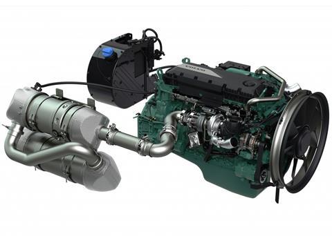 The SCR unit has been designed to give the options of being mounted on the engine, on the engine room ceiling, or at floor level