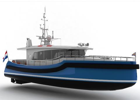 Building of the vessel will start in March at Holland Shipyards
