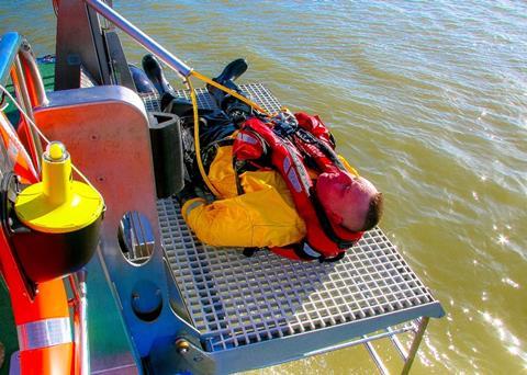 The Man Overboard Recovery Platform, which has been developed by Goodchild Marine
