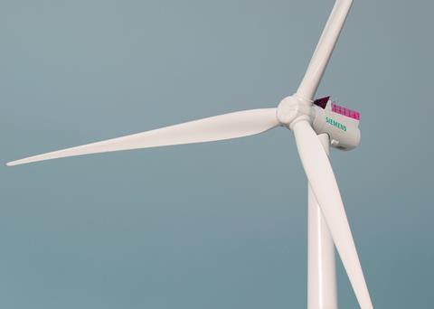 The 7MW Siemens turbines will have a rotor diameter of 154 metres