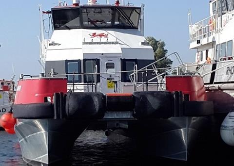 CTV 'Trearddur Bay', fitted with Manuplas fendering