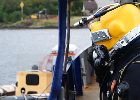 Briggs Marine has established a commercial diving division
