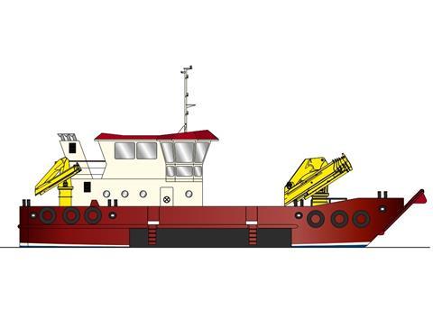 21m aquaculture workboat for Inverlussa
