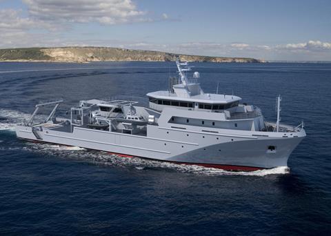 When completed, the ‘BHO2M’ will undertake hydrographic and oceanographic missions