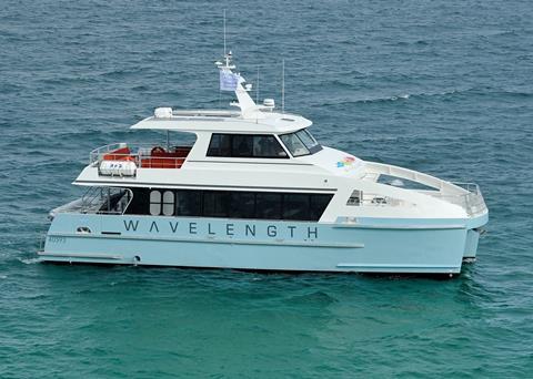 The vessel operates on the basis of zero emissions whilst out on the reef