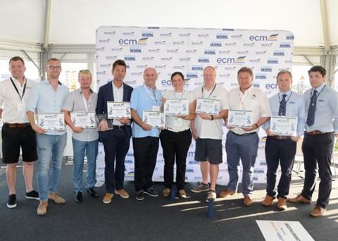 The 2018 European Commercial Marine Award winners at Seawork International
