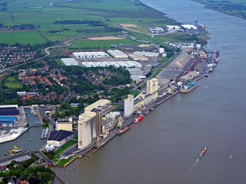 Weser port Brake is ploughing cash into renovation to improve big ship handling capacity. Photo: Hero Lang.