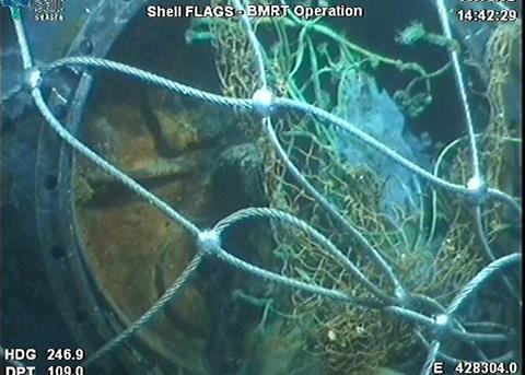 The mine contained up to 500lbs of explosive