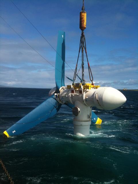 The DEME Group is now taking an active role in the MeyGen Phase 1A installation