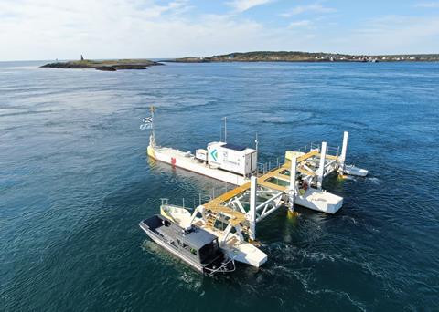 tidal energy project