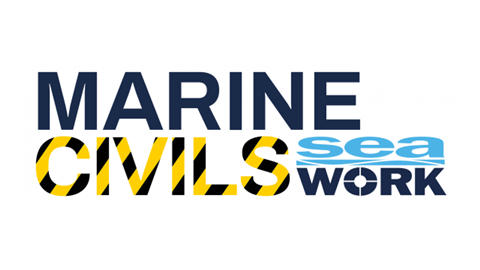 Marine Civils Seawork logo