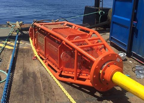 Oceantec wave buoy deployment