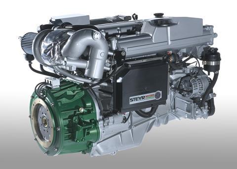 Steyr’s current parallel hybrid engine