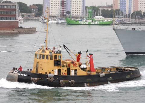 Sheepdog is one of the last ‘Dog’ class tugs to leave naval service