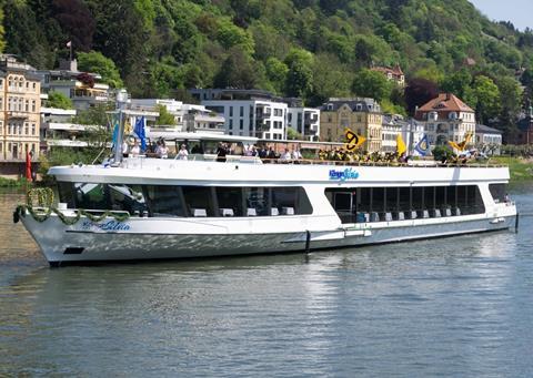 Königin Silvia is the biggest ever Neckar river ship (Photo Weisse Flotte)