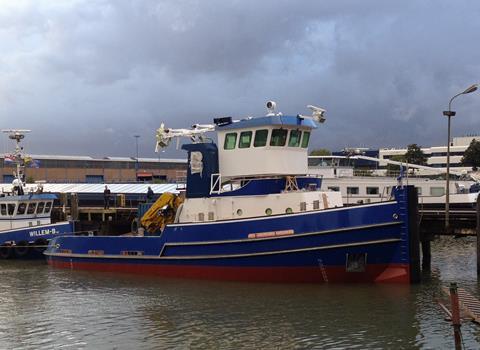 The new hybrid tug for BMS Seatowage has been completely rebuilt from an earlier vessel (BMS Towing)
