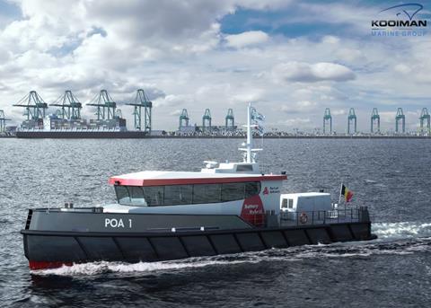 The vessels will be equipped with a battery package enabling them to sail for 2.5 hours at 9km/h