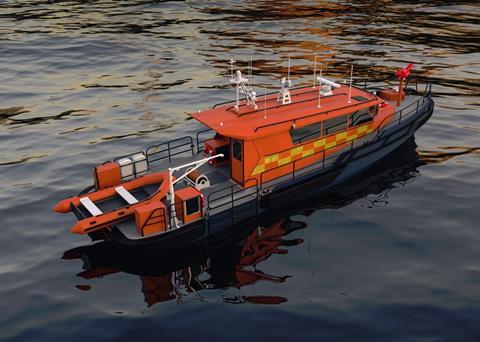 Kewatec Serecraft SAR17 Search and Rescue vessel