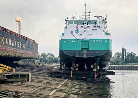 The general cargo vessel 'M/V Tharsis' with FluidicAL technology