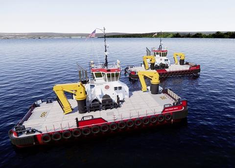 These will be the first Damen Multi Cats to be built in the USA