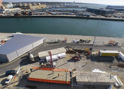 Intermarine had the seven, 18.4m floating concrete units fabricated in the Port of Southampton itself, saving an estimated £100K in freight costs alone.