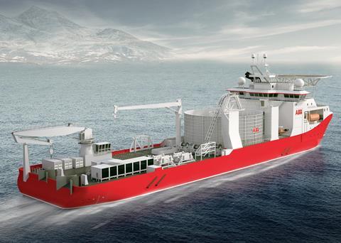 The vessel’s diesel-electric propulsion system will be powered by six high-speed Caterpillar 3516 propulsion