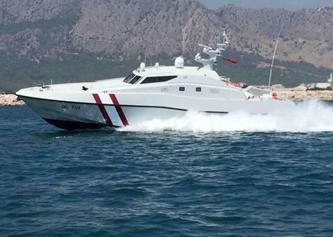 Hercules 75 patrol boat for Qatar