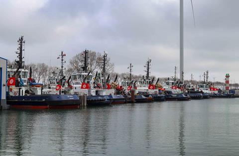 Boluda's facility at Scheurhaven is one of several serving Rotterdam's tug fleets (Peter Barker)