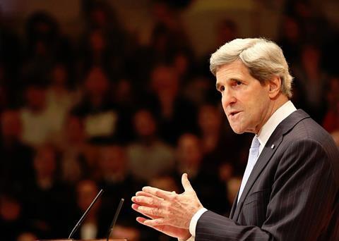 Determined environmentalist and former presidential candidate John Kerry