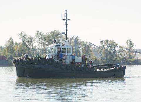 'David J' is a sturdy workmanlike tug capable of operating in tight spaces (Cummins)