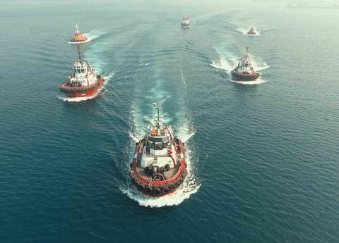 Half of Marin's tug fleet are Sanmar-built vessels (Sanmar)