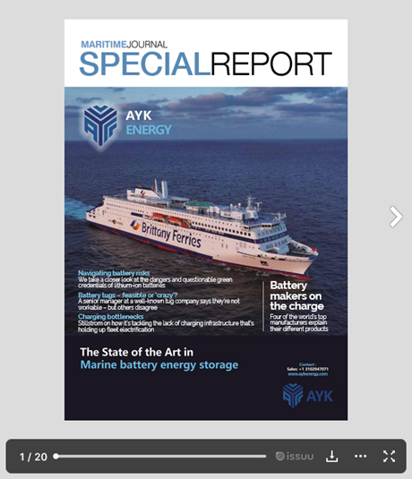 MJ Special Report - Marine Batteries #1