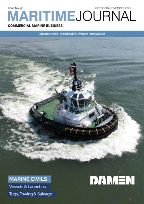 Maritime Journal Cover October-November 2024